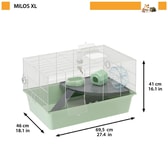 Ferplast MILOS búr – XL grátt – mynd 2