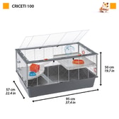 Cage Criceti 100 Hvítt – mynd 2