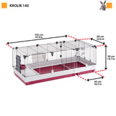 Ferplast Krolik 140 nagdýrabúr – mynd 2