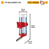 Ferplast Drinky300 drykkjarflaska – 4662 – mynd 2