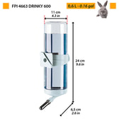 Ferplast Drinky600 drykkjarflaska – 4663 – mynd 2