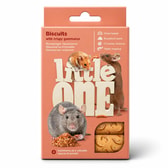 Little One kex fyrir hamstra, rottur, mýs og stökkmýs – marfló, 5×7 g – mynd 1
