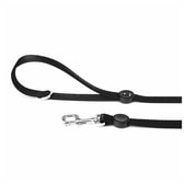 Memopet Leash Polyester Tape mm 1.6 Black 110 cm – mynd 1