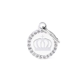 MyFamily hringmerki Crown Glam – hvítt, lítið – mynd 1