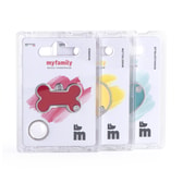 Tags Handmade Bone L Red – mynd 3