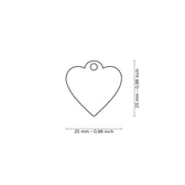 Tags Rainbow Heart S – mynd 2