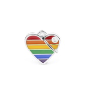 Tags Rainbow Heart S – mynd 1
