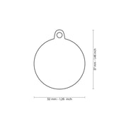 Tags Charms Circle Love You L – mynd 2