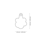 Tags Shine Zampa S Glitter Pink – mynd 2