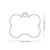 Tags Hushtags Black Bone Rubber Blue – mynd 2
