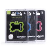 Tags Hushtags Black Bone Rubber Blue – mynd 3