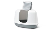 Kattaklósett Nestor horn wh/grey – mynd 2
