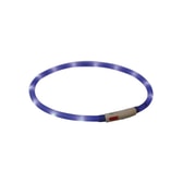 Ljósahringur USB, XS-XL 70 cm blár – mynd 2
