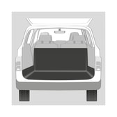 Car boot cover 1.20 x 1.50 m black – mynd 3