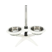 Dog bar melam/stainl. steel 2×1.6 l whi 1 – mynd 4