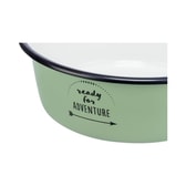 Skál enamel/stainl.stál 0.3 l/12cm græn – mynd 3