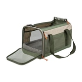 Marlon bag 27x27x43cm beige/green 1 – mynd 2