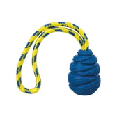 Trixie Jumper leikfang á reipi úr náttúrulegu gúmmíi – 7 cm/25 cm – mynd 2