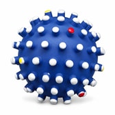 Trixie broddgaltarbolti úr vínyl – 10 cm – mynd 1