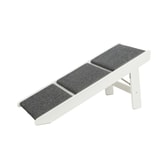 Trixie rampur fellanlegur úr MDF – 44×46×106 cm hvítur – mynd 2