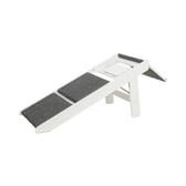 Trixie rampur fellanlegur úr MDF – 44×46×106 cm hvítur – mynd 5