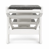 Trixie rampur fellanlegur úr MDF – 44×46×106 cm hvítur – mynd 1