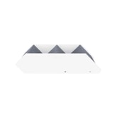 Tröppur MDF stillanlegar 40×67 cm hvítar – mynd 4