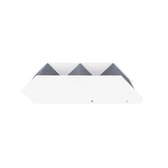Tröppur MDF stillanlegar 40×67 cm hvítar – mynd 4