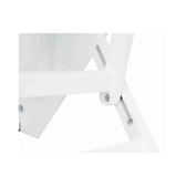 Tröppur MDF stillanlegar 40×67 cm hvítar – mynd 5