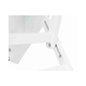 Tröppur MDF stillanlegar 40×67 cm hvítar – mynd 5