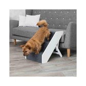 Tröppur MDF stillanlegar 40×67 cm hvítar – mynd 1