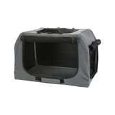 Trixie mjúkt ferðabúr – grátt XS–S 50×33×36 cm – mynd 2