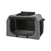 Trixie mjúkt ferðabúr – grátt XS–S 50×33×36 cm – mynd 3