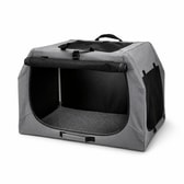 Trixie Easy Soft mjúkt hundabúr – grátt M–L 95×63×69 cm – mynd 1