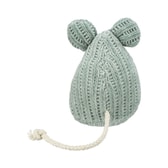 Mouse seated fabric catnip 11cm – mynd 2