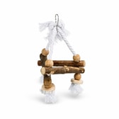 Trixie Natural Living róla á reipi – 16 × 16 × 16 cm – mynd 1