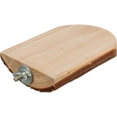 Platform w.screw fixing bark wood 10x15c – mynd 2