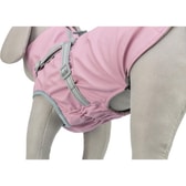 Trixie Pontis regnkápa með beisli – bleik, XS: 27 cm – mynd 3
