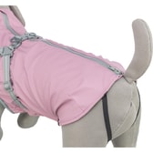 Trixie Pontis regnkápa með beisli – bleik, XS: 30 cm – mynd 2
