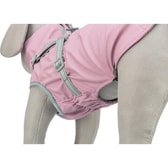 Trixie Pontis regnkápa með beisli – bleik, XS: 30 cm – mynd 3