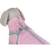 Trixie Pontis regnkápa með beisli – bleik, S: 36 cm – mynd 4