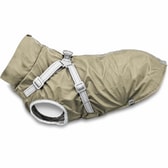 Trixie Pontis regnkápa með beisli – ólívugræn, XXS: 24 cm – mynd 1