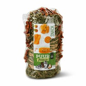 PUUR PAUZE HAY ROLL CARROT & PUMPKIN 200gr – mynd 1