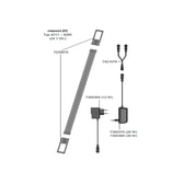 Eheim fiskabúrsljós Classicled Plants – 550 mm – mynd 4