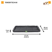 Ferplast Tender Tech 60 hundapúði – svartur – mynd 2