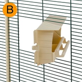 Ferplast Brava 6 fuglafóðrari beige – mynd 3