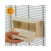 Ferplast Brava 6 fuglafóðrari beige – mynd 4