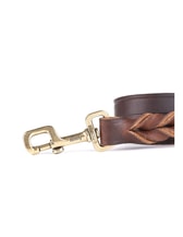 MyFamily Ascot taumur úr leðri – brúnn, 2,1/180 cm – mynd 3