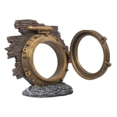 Steampunk fiskabúrsskraut – kýrauga L, 15 cm – mynd 2