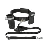 Trixie mittisbelti með taumi – svart/graphite, M–L, belti: 60–120 cm/50 mm, taumur: 1,00–1,35 m/25 mm – mynd 2